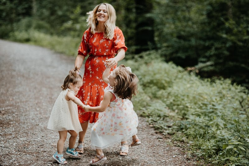 Children playing safely